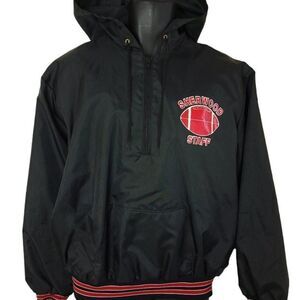 Sherwood High School Football Jacket Vintage 90s Oregon Staff Made In USA Mens